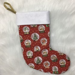 Chaussette de Noël globe